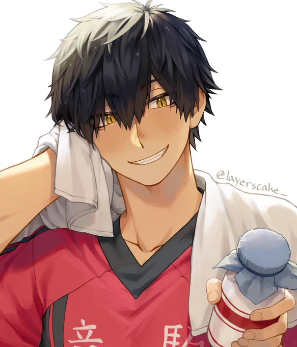 hair down…  #haikyuu #ハイキュー #kuroo