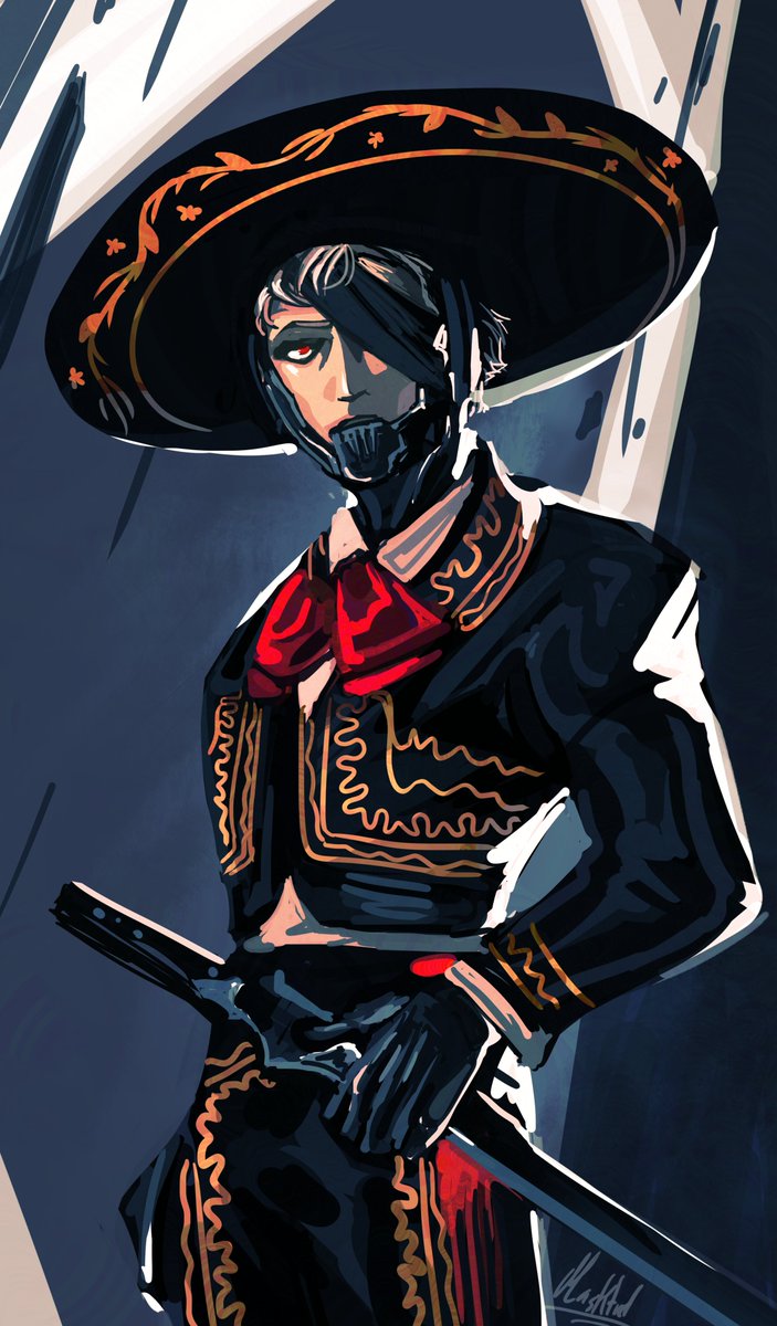 Mariachi raiden but he has the full suit
#mgr