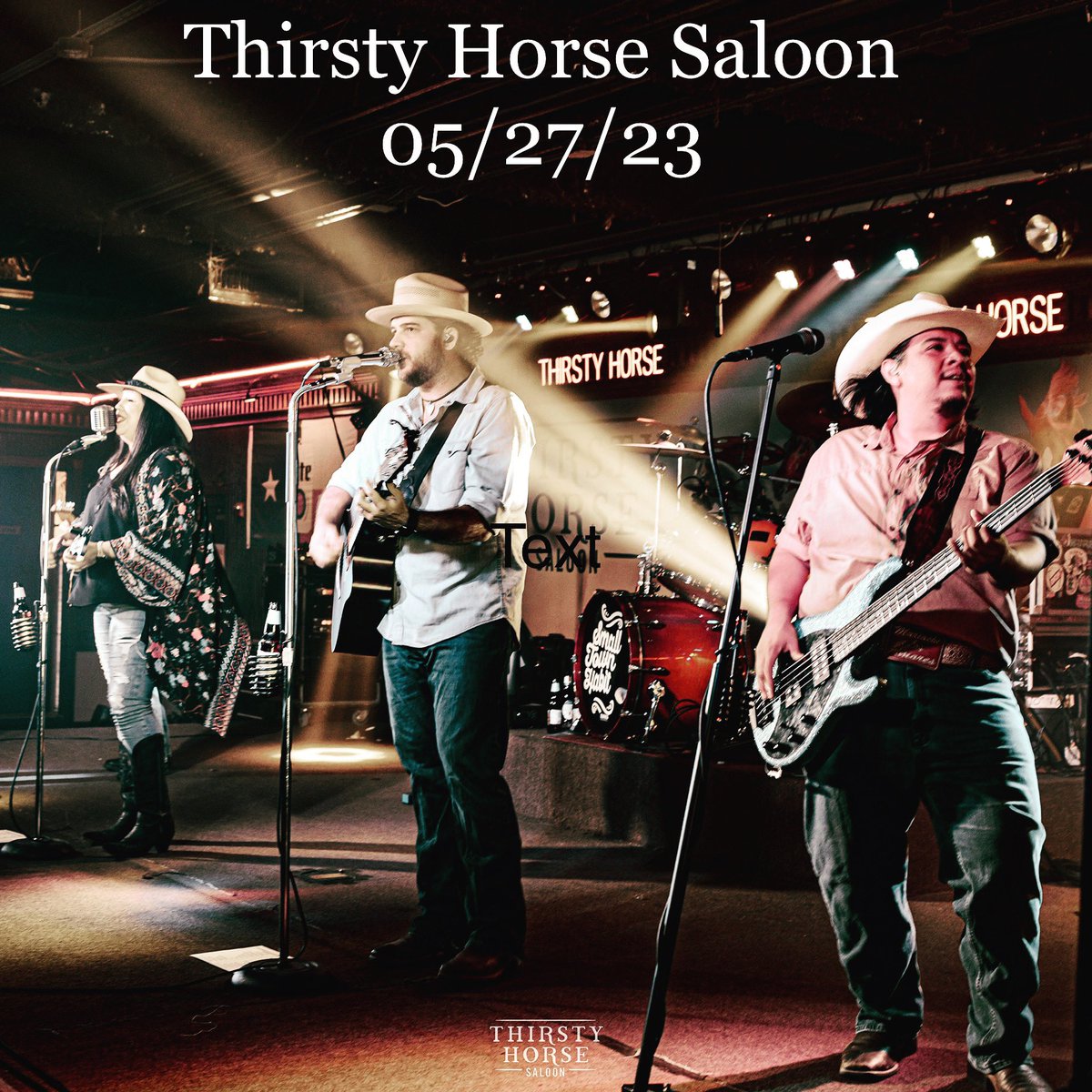 We’re back at <a href="/ThirstyHorseTX/">Thirsty Horse Saloon</a> this Saturday!!  Make your plans now cause it’s going to be a great night.  See you there!! #Thirstyhorsesa #smalltownhabit #livemusic #texasmusic #supportthehabit
