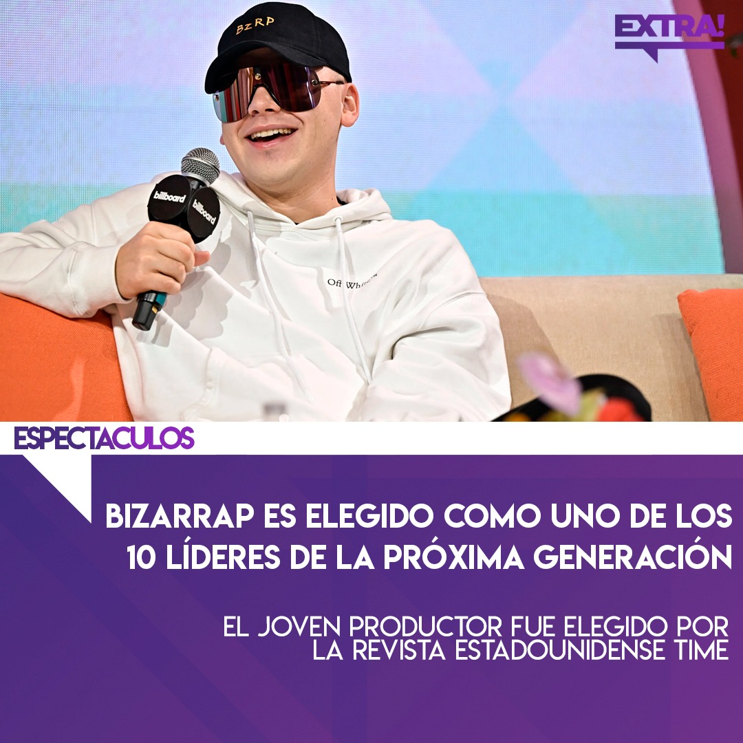 ExtraCanal4's tweet photo. La reconocida revista estadounidense distinguió al productor argentino por su "ascenso meteórico pero poco convencional" que señala un cambio en la industria. "Lo que más me gusta es que la gente conozca mi música" señalo el músico.
#BZRP #RevistaTime #Espectaculos #rap https://t.co/F6GO9yi7Wb