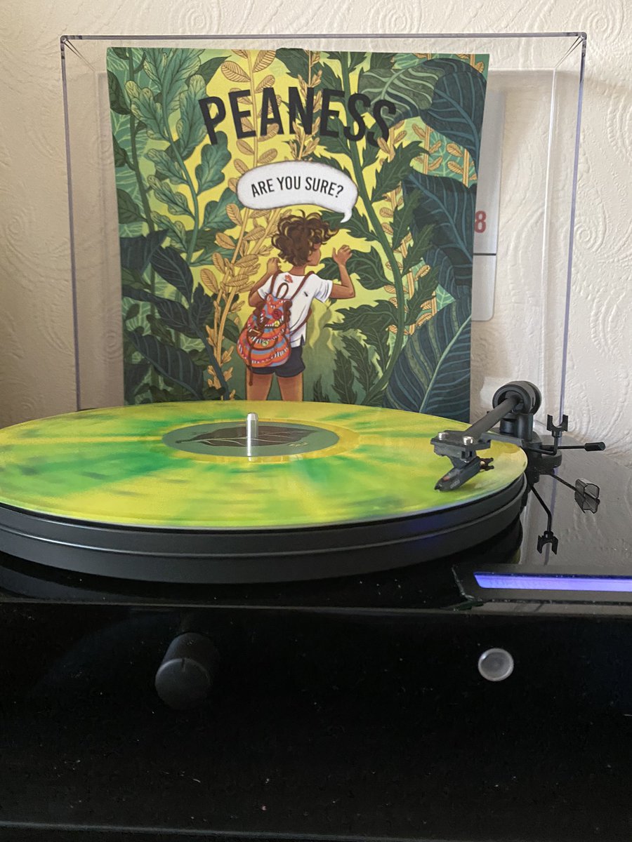 First spin tonight is this fabulous RSD reissue Are You Sure from the brilliant indie popsters @PeanessBand 🎶❤️🎶 #aliveandgigging #recordcollector #vinyladdict