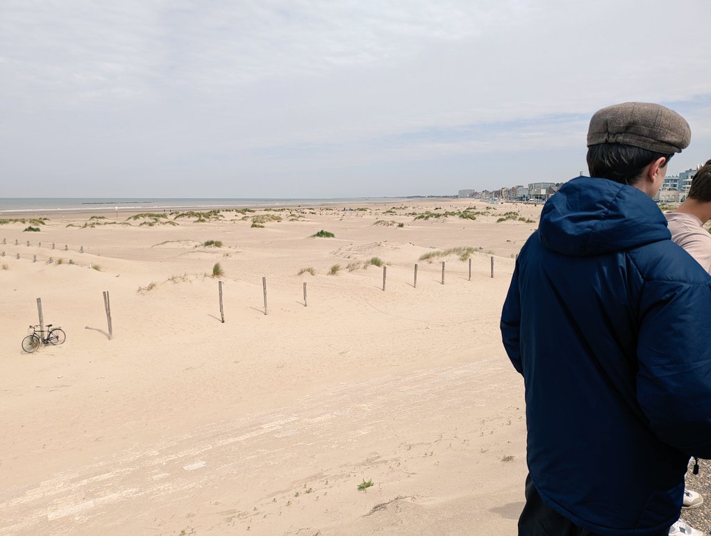 A couple of group shots from yesterday and today's 'final day' trip to Dunkirk. A wonderful tour from Emmanuel and a reflective visit to the memorial cemetery there.