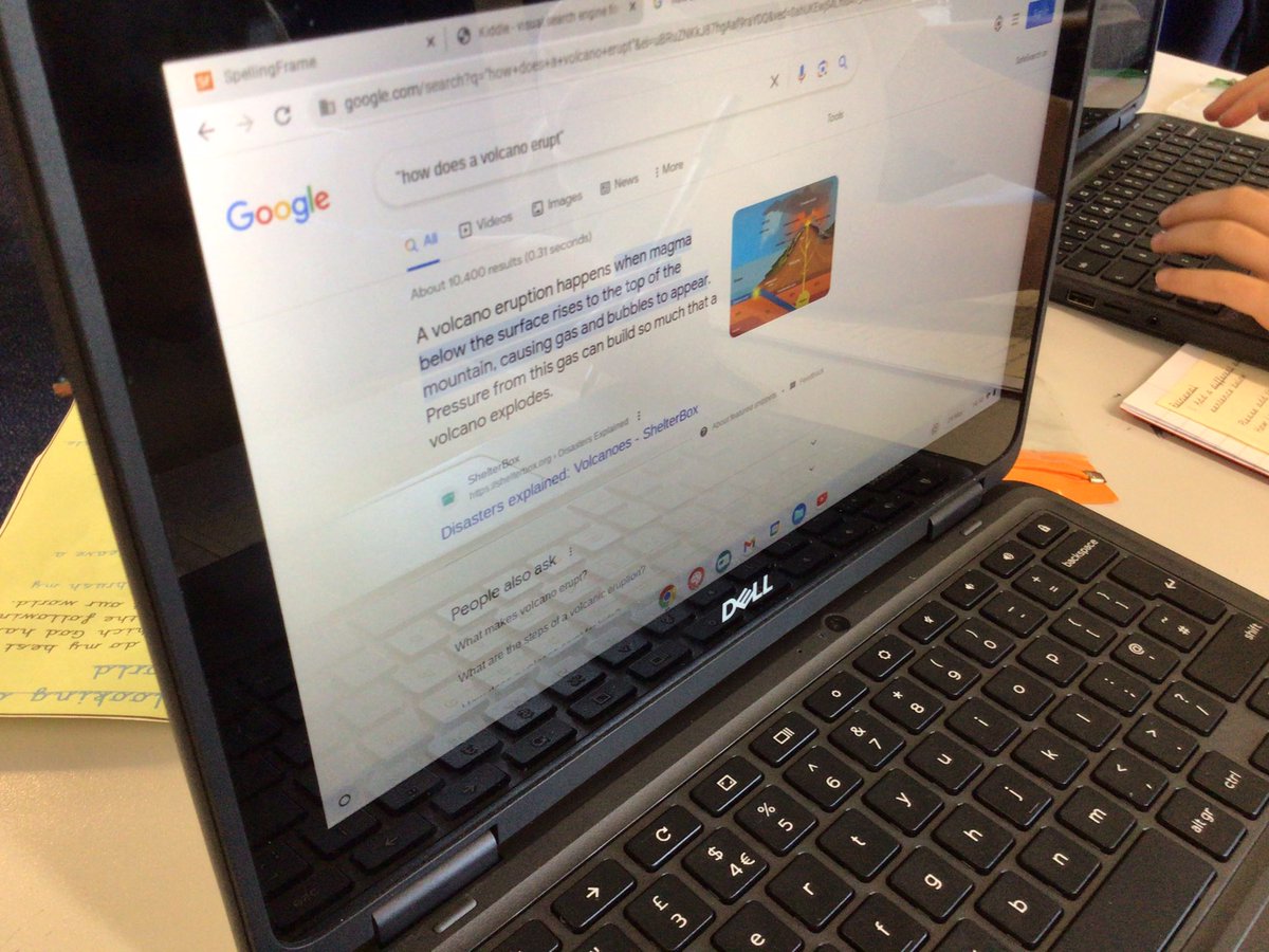 OlympiansStm's tweet photo. Today we have been developing our key search questions to find information and facts about volcanoes. We used search operators to help refine our searches to input #STMWriting #STMGeography #STMComputing https://t.co/lkA8UyHgvb