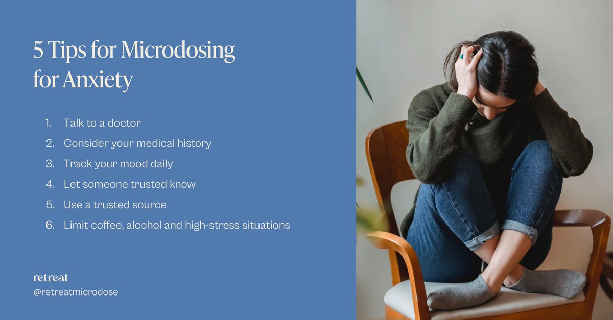 #Microdosing may offer a promising alternative for managing anxiety symptoms with lower risks of side effects. Consult with a medical professional to determine if it's right for you. #microdosing #anxietyrelief #mentalhealth 

buff.ly/42UtcNC
