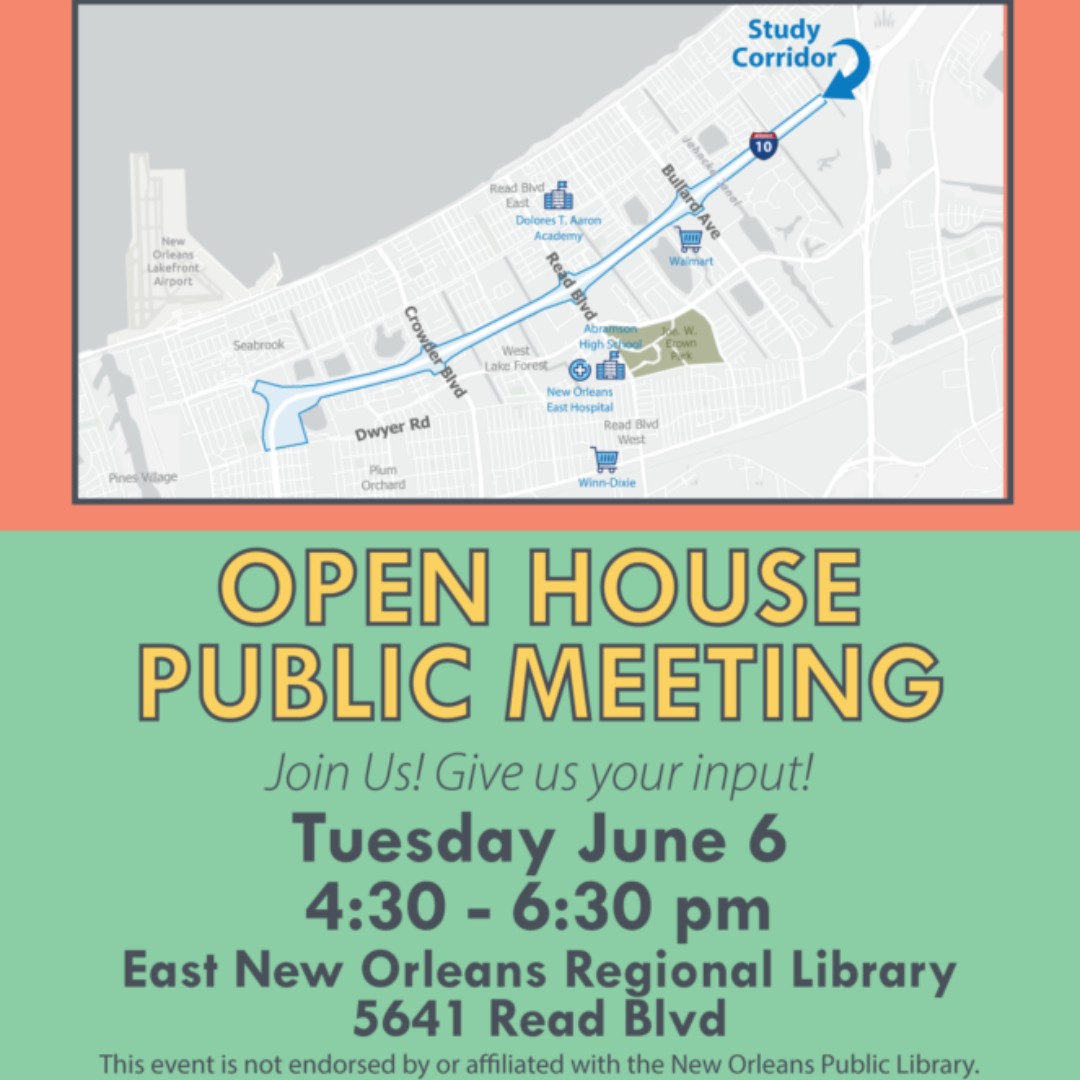 The #RegionalPlanningCommission (RPC) &amp; <a href="/CityOfNOLA/">The City Of New Orleans</a> are working together to create a safe &amp; accessible network of walking/biking facilities and acknowledge that some communities experience a higher number of crashes with resultant fatalities or injuries to people walking/biking.