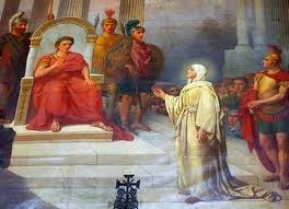 RadMaryMag's tweet image. Never be afraid to speak truth to power my friends....I almost once gave Emperor Tiberius a heart attack while proclaming the Resurrection