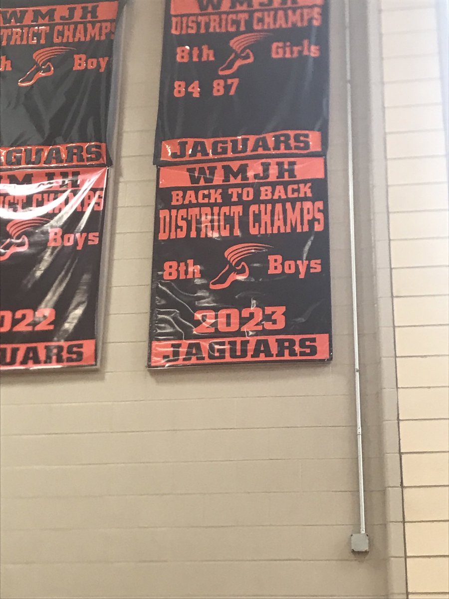 wmjhathletics's tweet image. Banner Day at Wmjh!!!