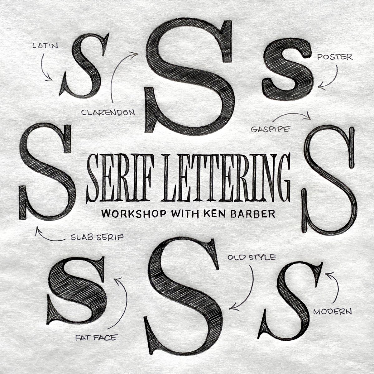 Level up your lettering skills in my Mastering Serif Letterforms online workshop on June 10! Register today: eventbrite.com/e/mastering-se…