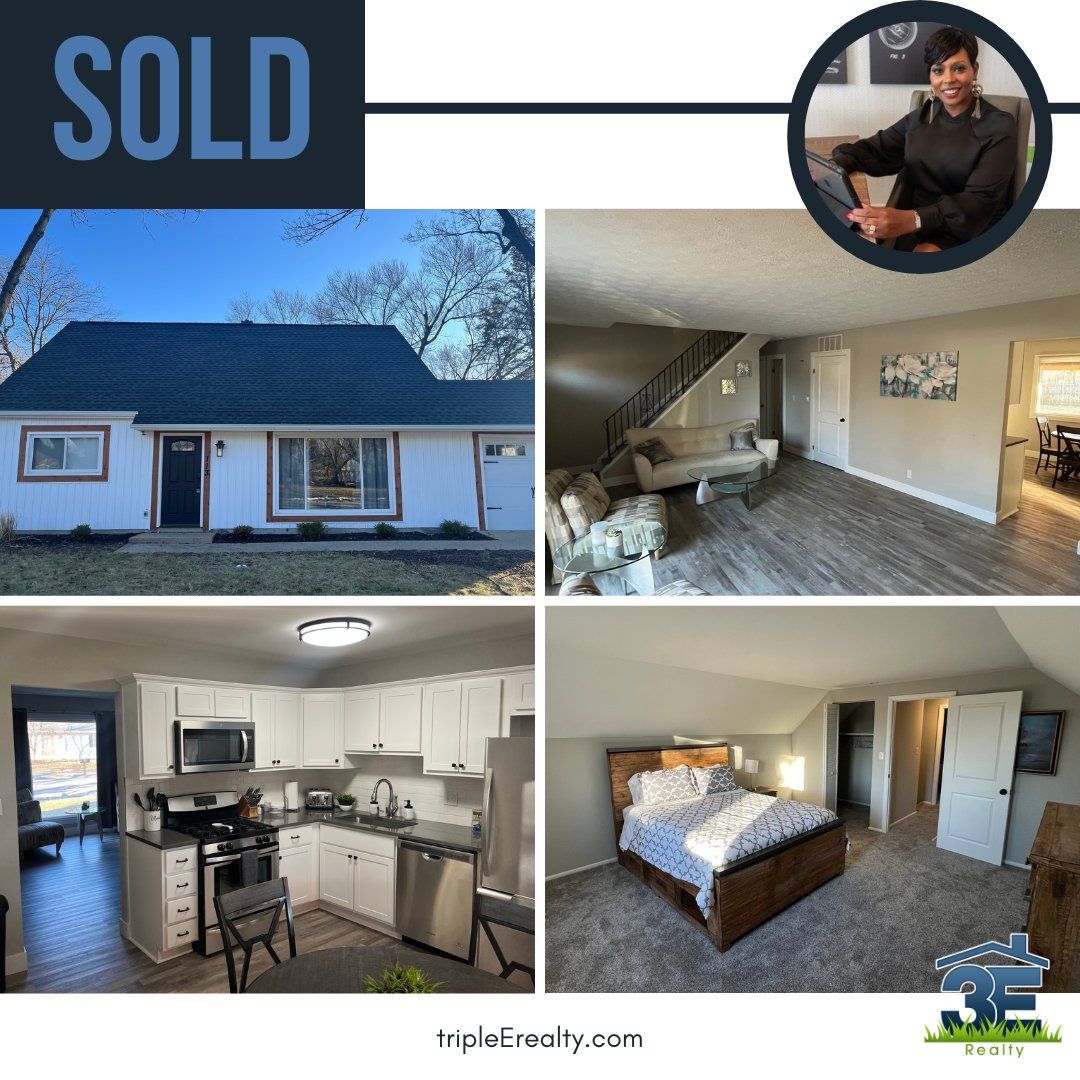 TripleERealty's tweet photo. It’s Thursday and we are Sold!
Congratulations Evona!
Evona assisted her client in the sale of their 4-Bedroom 2.5-Bathroom home in Tippecanoe County!
#BestRealEstate
#TripleERealEstate
#BestIndyRealty
#IndyRealEstate https://t.co/ydJYzHBgaU