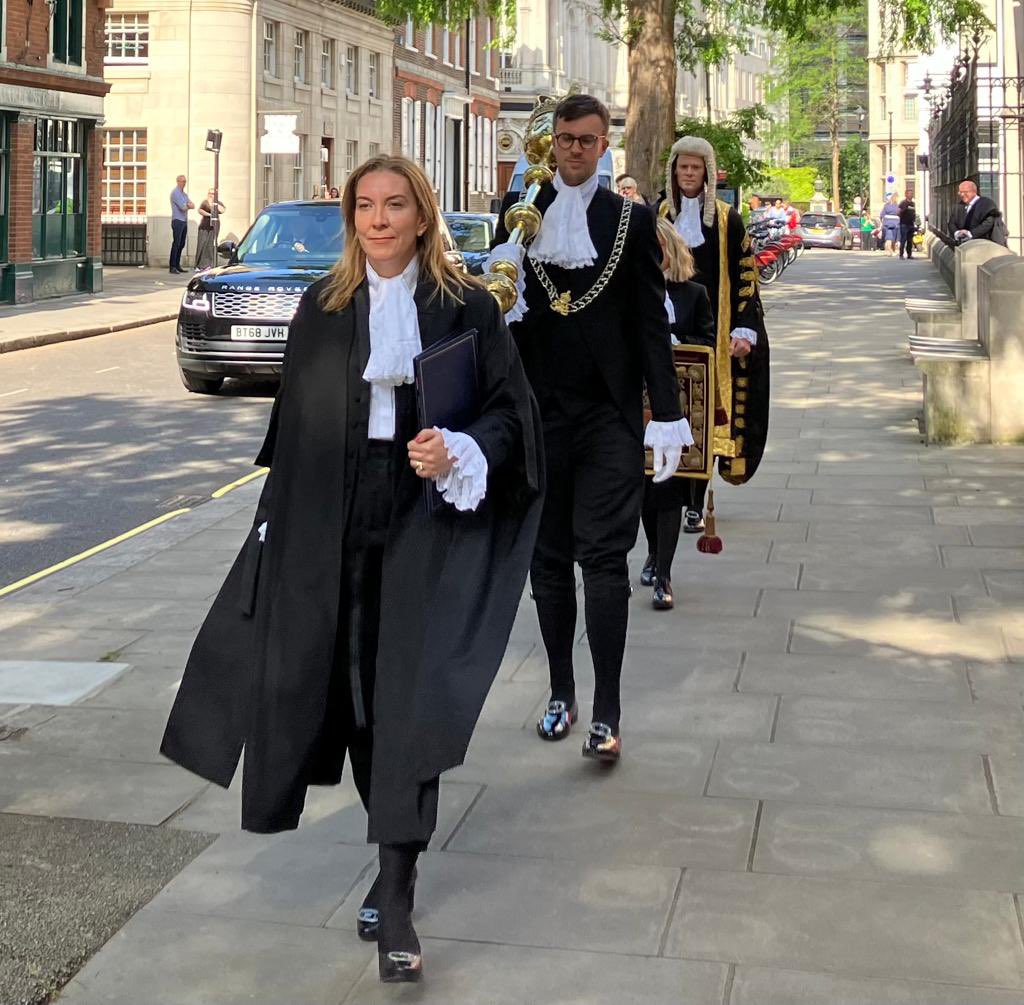 Congratulations to Alex Chalk who was sworn in as Lord Chancellor at the RCJ today, in the presence of the Lord Chief Justice, senior judiciary and leaders of the legal profession. An honour to administer the Oath of the new LC in my role as Clerk of the Crown in Chancery.