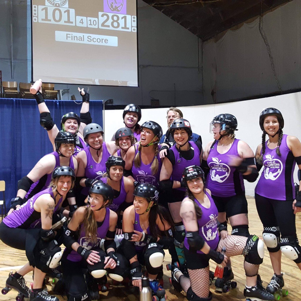 ves of Destruction Roller derby returns June 10th is.gd/kpMydO #EvesOfDestruction #EvesOfDestructionRollerDerbyLeague #RollerDerby #TheATeam #TheBellesOfTheBrawl #TheDaisyPushers #TheHardCores #TheMargaritaVillains