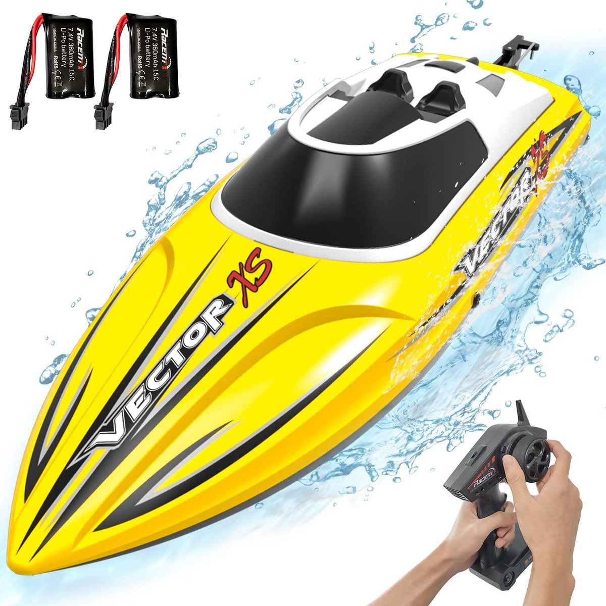 VOLANTEXRC Vector XS Remote Control Outdoor Electric Racing Boat -- 45% off! -- JUST $45.99

ebay.to/43l6XQk

#rcboat #rcboats #rcboatdeals #rcboatdeal #electricboat #electricboats #remotecontrol #remotecontrolboat #remotecontrolboats #rc #rccars #toydeals #toydeal #toys