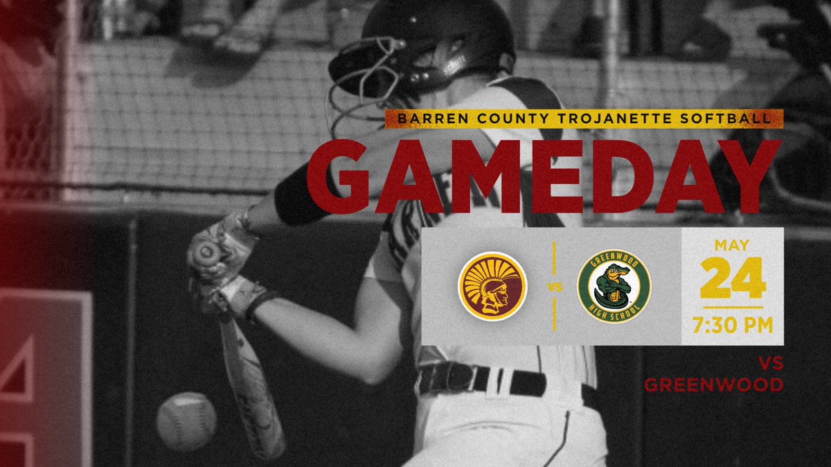 Trojanettes vs Lady Gators in the semifinals of the 4th Region Tourney tonight at WKU.  First pitch is at 7:30.  Admission is $7 cash at the gate.  #FightOn
📸: @1047thescore @jbrownespnky