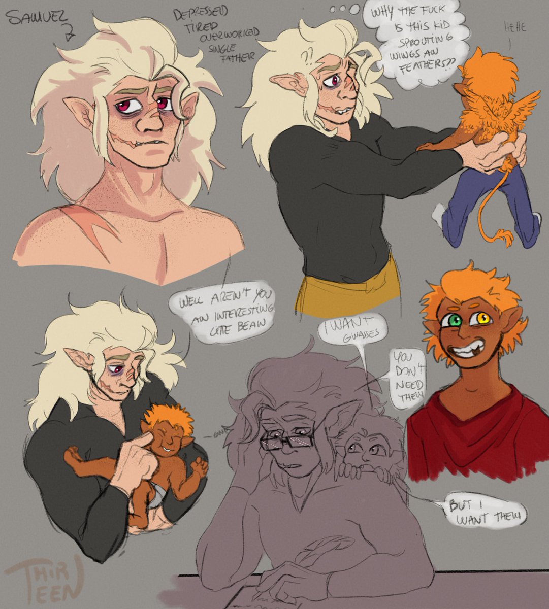 thirteentx's tweet image. Eve and samuel :)

#raedafankid #goldenguard