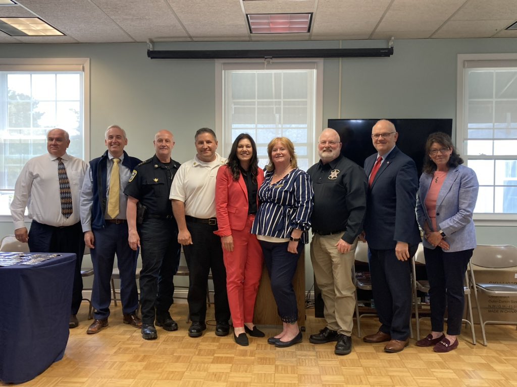 Pembroke TRIAD kickoff today. Residents are fortunate to have town officials, first responders, our office, the sheriff’s department all working together to support seniors so that they continue to make a meaningful impact in town. Thanks to Pembroke COA Director Gretchen Emmett.
