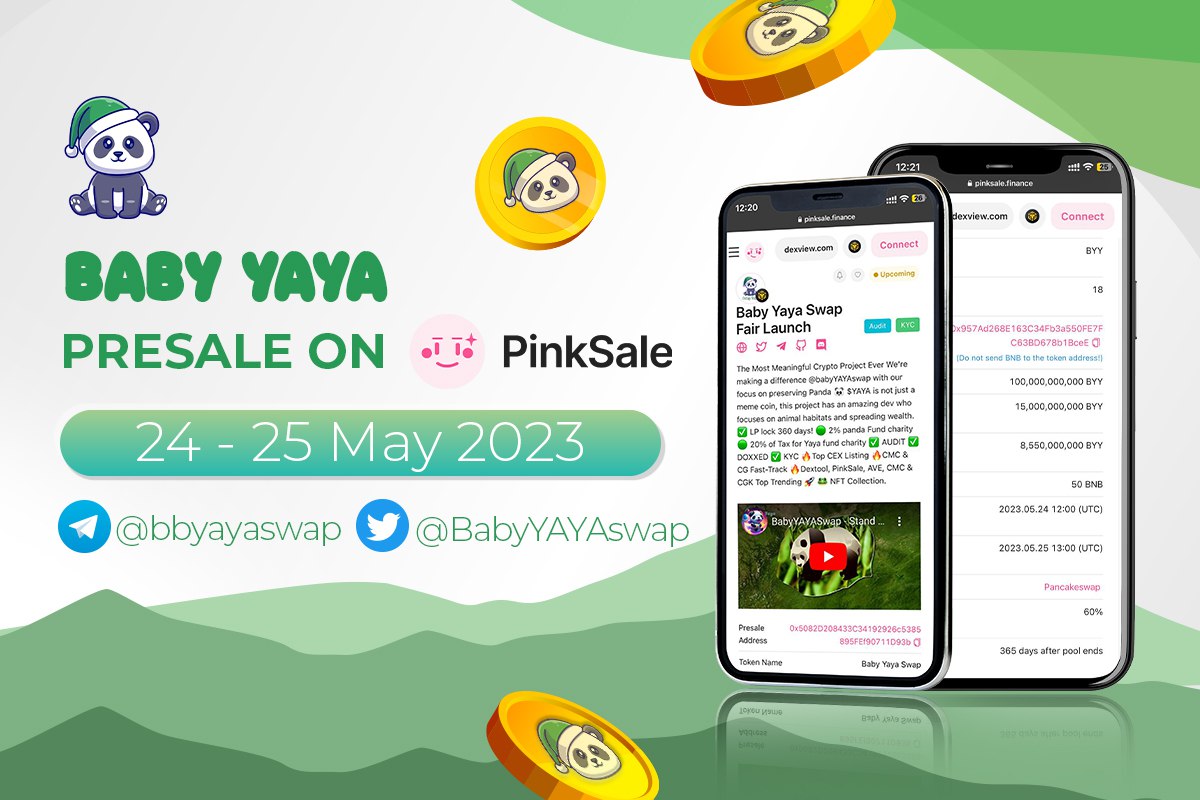 BabyYAYAswap's tweet photo. @coingecko $PEPE $MONG is over. The newest trend of #memecoins is Panda. #BABYYAYASWAP $BYY is one short stop away from the moon. Join before Whales comes to #Panda - next meme trend. 爱护国宝🐼 https://t.co/YrHeErm67r