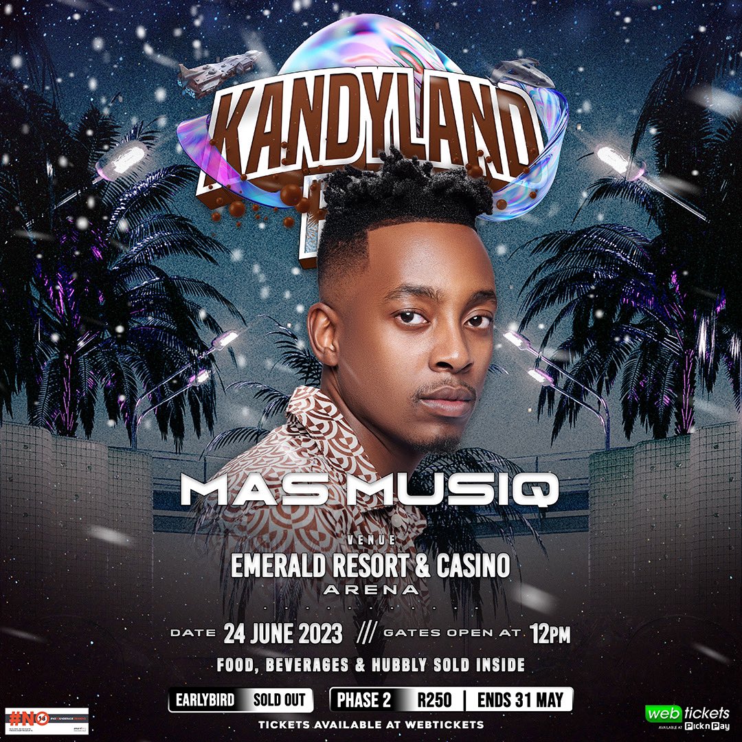 KandyKoated_ZA's tweet photo. KANDYLAND FEST 2023 ππ‘
PHASE 2 LINE - UP ANNOUNCEMENT π¨
@blxckie___ LIVE ON STAGE π₯
Mas Musiq LIVE ON STAGE π₯
ποΈ 24 JUNE SATURDAY 2023
TICKETS AVAILABLE ON WEBTICKETS AND PICK N PAY NATION - WIDE β
https://t.co/OMgV5ZzfKW
#KANDYLANDFEST2023
#LUVKANDY㪠https://t.co/LjRVXotEFh