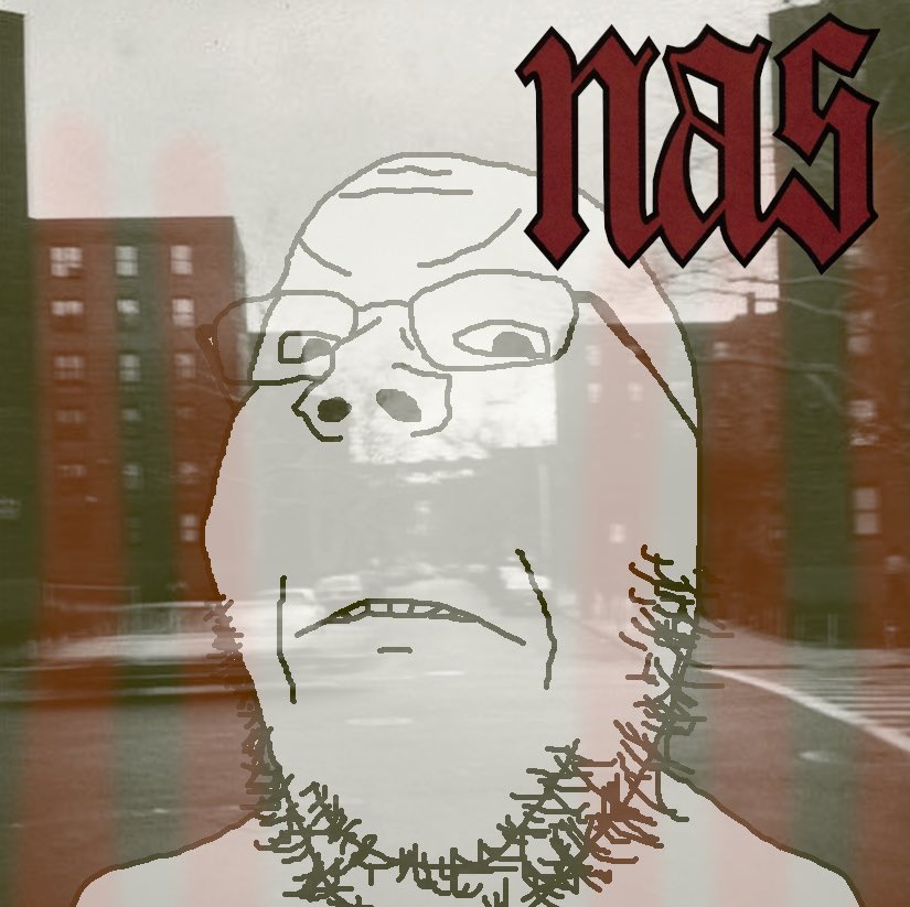 quebecween's tweet photo. album covers as soyjaks thread https://t.co/OHTA5ZwD6h