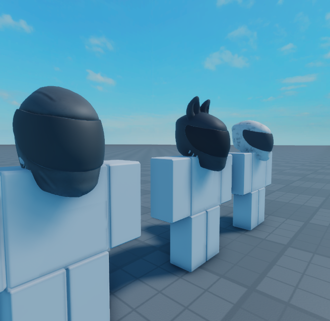 roAlex3D's tweet photo. #36
Roblox UGC (User-generated content) concept

1. Black Motorcycle Helmet
2. Black Motorcycle Helmet Whit Ears
3. White Motorcycle Helmet

#roblox #RobloxUGC #RobloxDev #robloxart #robloxcondo #robloxartcommission #robloxbattles #robloxcondolink #robloxdoors https://t.co/EbdQdT8teI