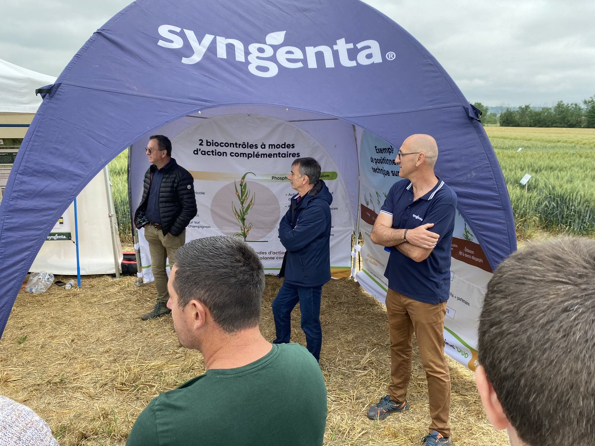 SyngentaFrance's tweet image. #InnodaysAuxChamps
 
🚜 Début d’une série de plateformes d’essais dédiées à l’#innovation en protection des cultures, #biosolutions, #digital  et accompagnement des bonnes pratiques.

🎯Répondre aux enjeux des #agriculteurs et trouver des solutions rentables et durables.