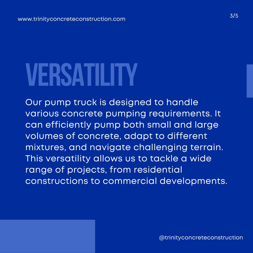 ConcreteTrinity's tweet photo. At Trinity Concrete Construction, we take great pride in owning our very own state-of-the-art concrete pump truck.

Why is this such a huge benefit when working with us? Let us explain!

#trinity #colorado #concrete #concretepumptruck https://t.co/lrLI4BJlIy