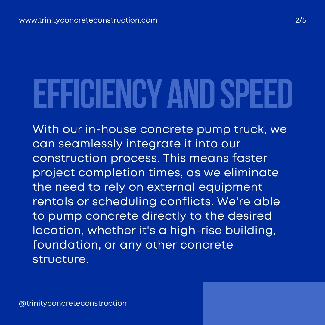 ConcreteTrinity's tweet photo. At Trinity Concrete Construction, we take great pride in owning our very own state-of-the-art concrete pump truck.

Why is this such a huge benefit when working with us? Let us explain!

#trinity #colorado #concrete #concretepumptruck https://t.co/lrLI4BJlIy