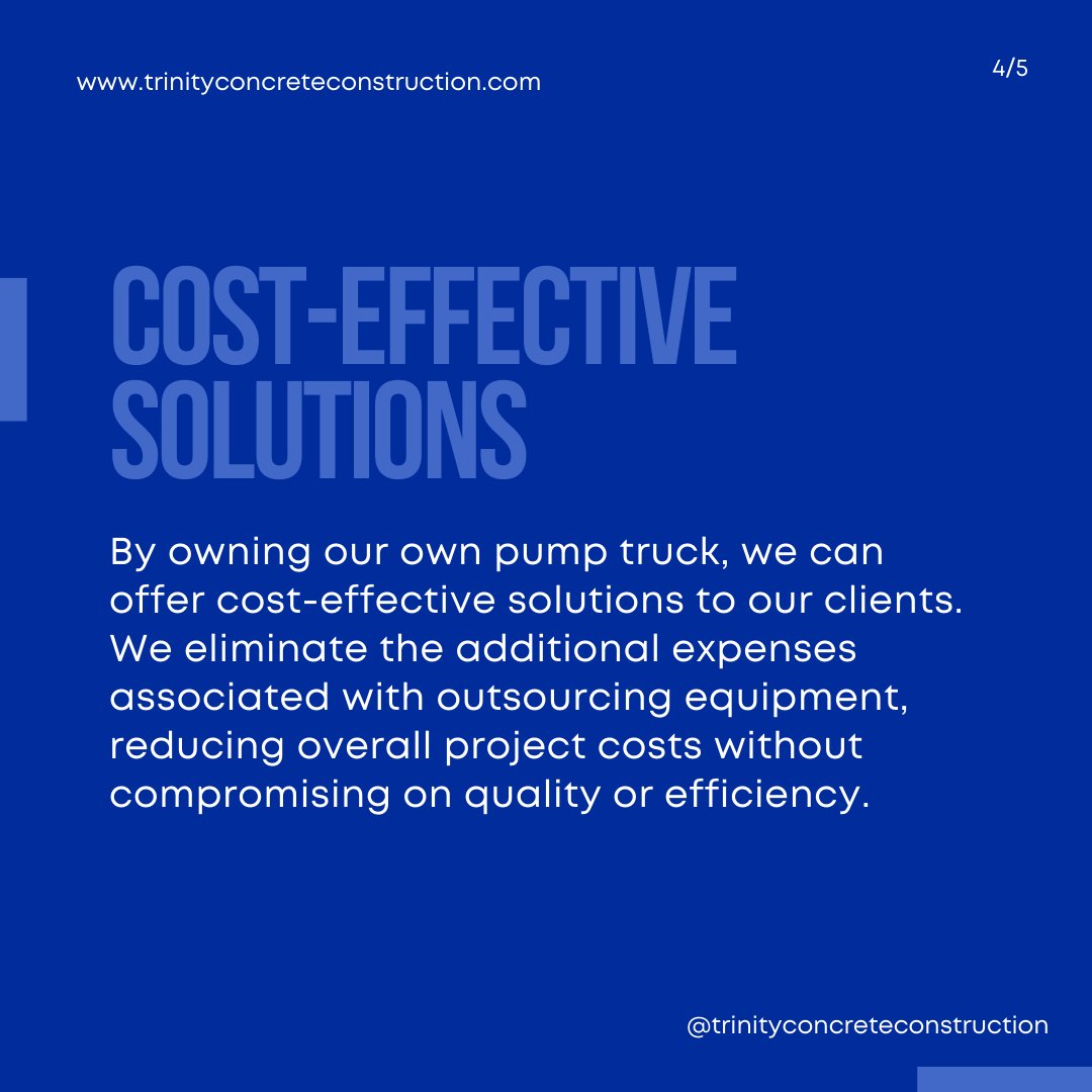 ConcreteTrinity's tweet photo. At Trinity Concrete Construction, we take great pride in owning our very own state-of-the-art concrete pump truck.

Why is this such a huge benefit when working with us? Let us explain!

#trinity #colorado #concrete #concretepumptruck https://t.co/lrLI4BJlIy