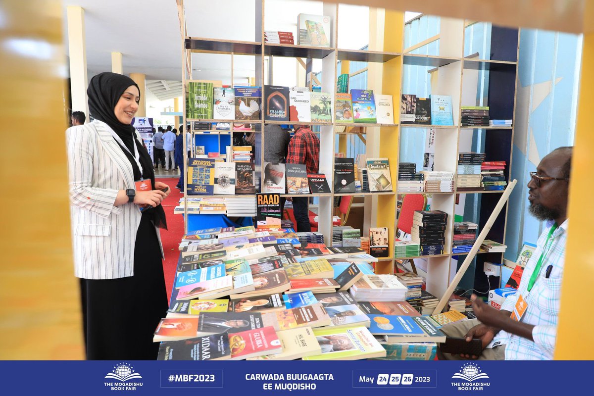 FatmaSirad's tweet photo. What a great book fair….
Day 1. 
#MBF2023 https://t.co/lPhPCfKkqX