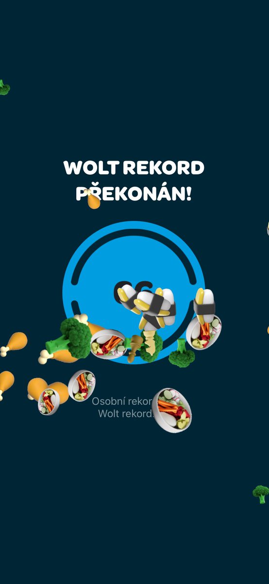 Kuldaa's tweet image. Tleskam tomu kdo tohle vymyslel. Super! 😁 Rekord od @woltapp překonán! Skóre 66 a k tomu základní doprava zadarmo. Heč. #easteregg