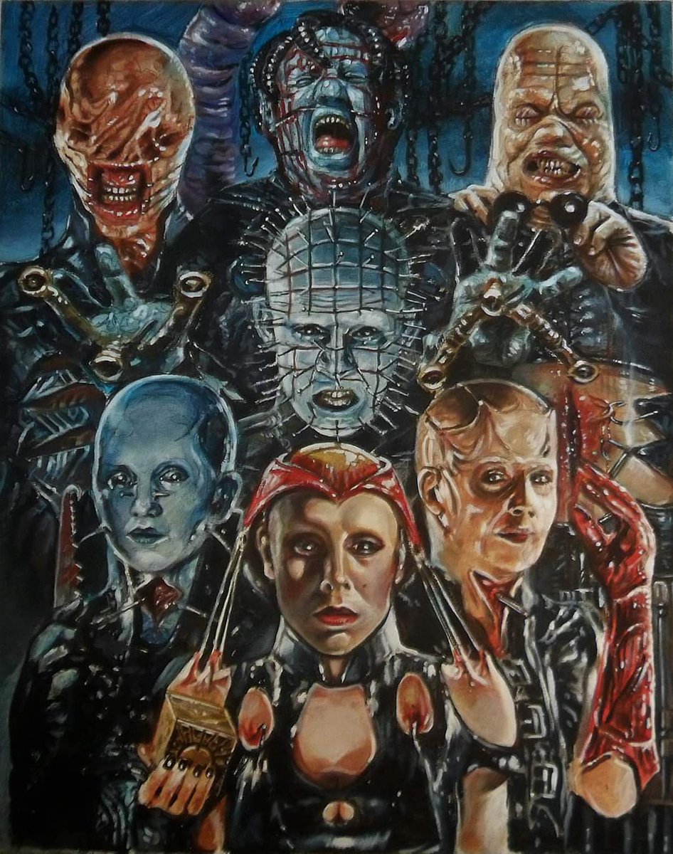 Seekers in another dimension.
#Hellraiser #HorrorFam
