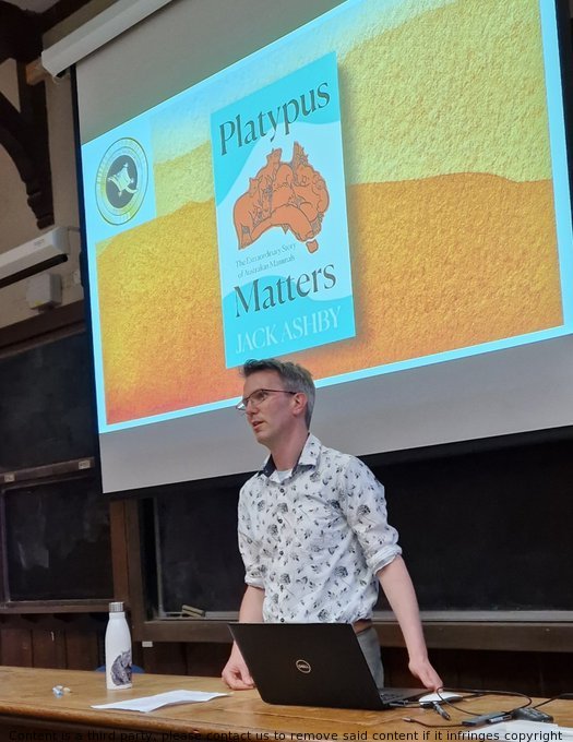 According to Jack Ashby at Cambridge HPS' 'Colonial Natures' event, Australian mammals like platypus have been consistently portrayed as strange due to colonial views of Australia's inferiority. Ashby also has a new book called #PlatypusMatters. #Dinosaurs