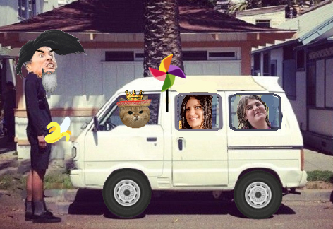 CatsoNemec's tweet photo. Go away silly @imcorinnemec , this is my #microvan ! #miau https://t.co/kV8q22vvZr