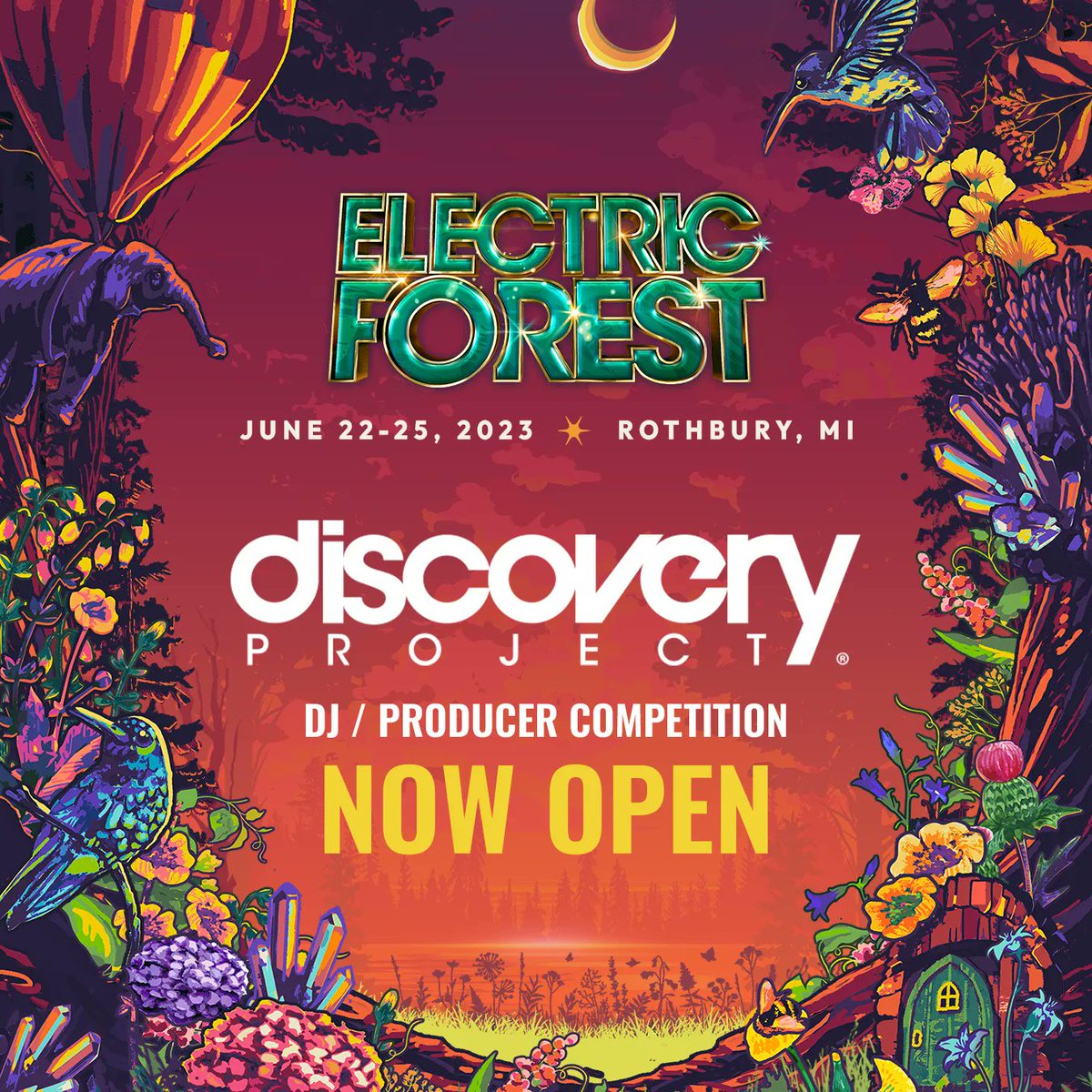 AvilysM's tweet photo. Finally entered my mix and original track for: Electric Forest Artists Discovery Project!!✨ Wish me luck bee bees! It would be a blessing &amp; honor to play my tunes within the magical forest!!🥰🤞

If youd like to check out my mix the private link will be⬇️
https://t.co/hDxmWQCsNL https://t.co/KDo7ak0sar
