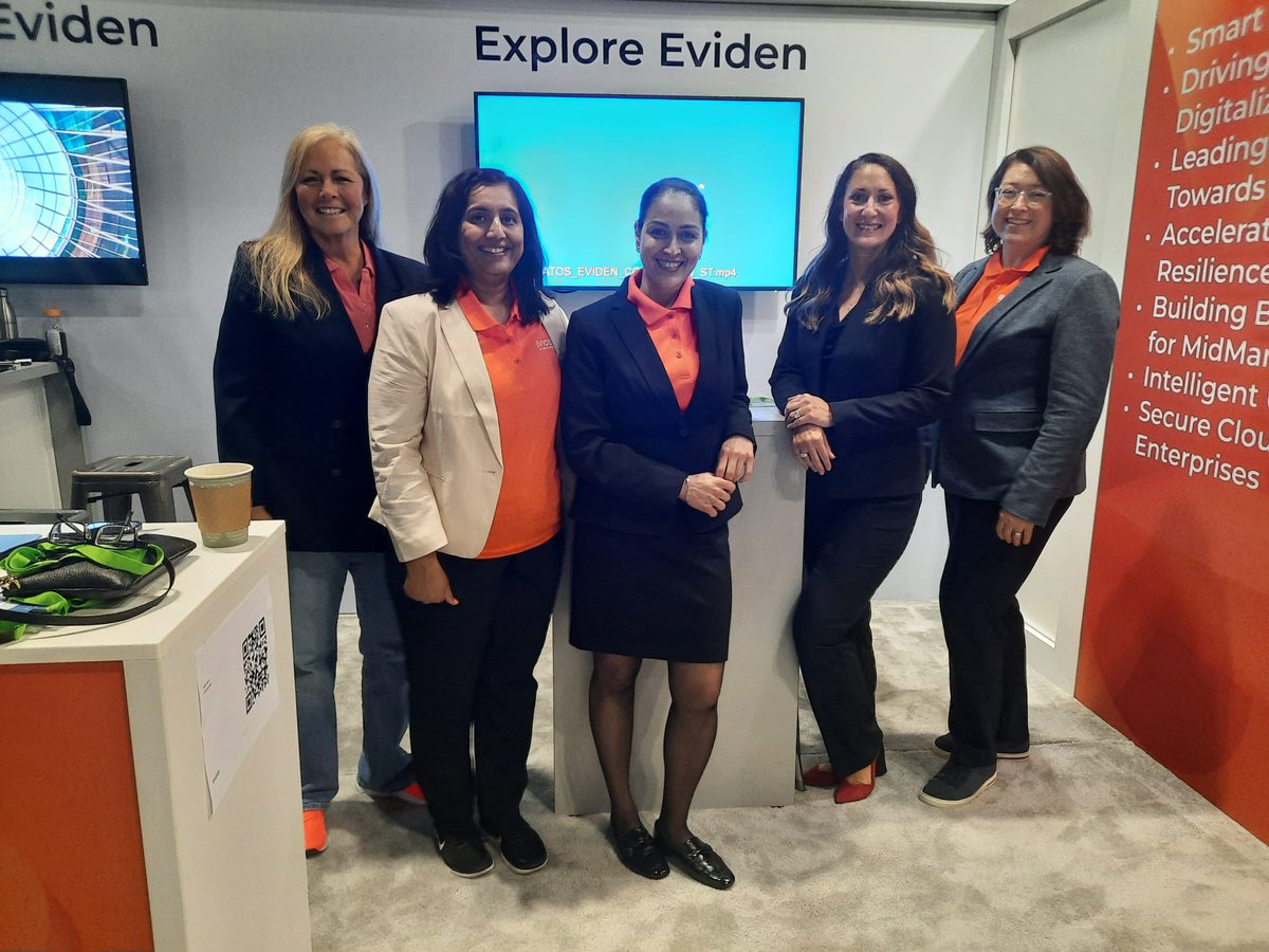 RuthieStrib's tweet photo. ... AND they look good, too! The team had a great time at #SAPSapphire 2023 in Orlando! 🤩 🙌 Missed it? Contact us to explore collaboration opportunities ➡️ https://t.co/VaEiEXR7wy or see you at #SAPSapphire in Barcelona https://t.co/GXv2sg3Y8W