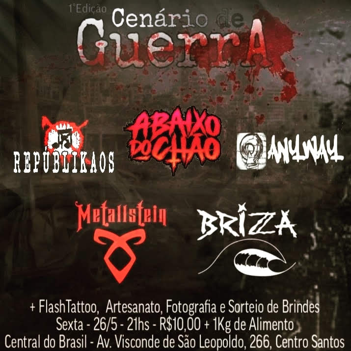 maquinaprofanaf's tweet photo. #MaquinaProfanaFest: METALLSTEIN - ‘Cenário de Guerra – 1º Edição’ acontece nesta sexta-feira (26), saiba mais!
Inscreva-se No #Blog, Compartilhe. Apoie o #Underground Seu Apoio é Muito #Importante👇🤘🎧
https://t.co/d60h6fS2SY
#Metallstein #ThrashMetal #Metal #DeathMetal https://t.co/TgA9jBittt