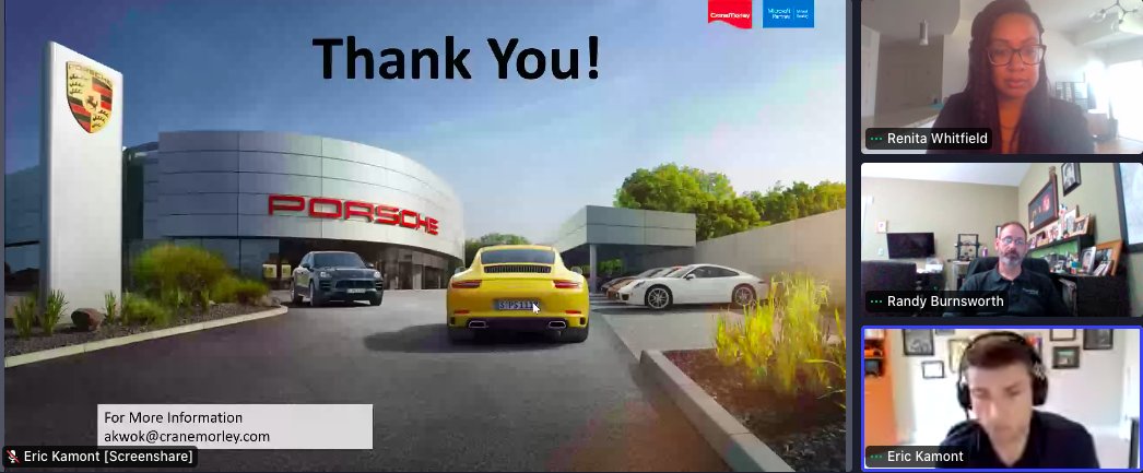 Great stuff presented by Porsche and Microsoft hopin.com/events/vrara-e…

#VRARA