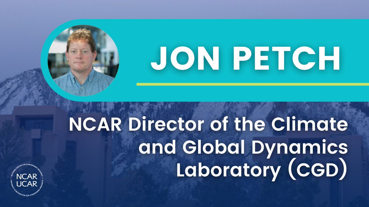 NSF National Center for Atmospheric Research tweet media