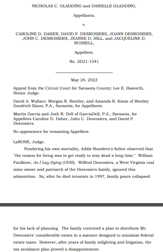 Alex__Ebert's tweet photo. Florida appellate courts reaching for their creative sides today. #legalwriting https://t.co/fF1EcG0z3M