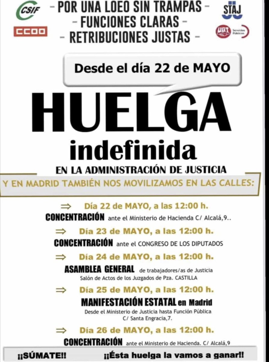 CSIFJusticiaNacional tweet media