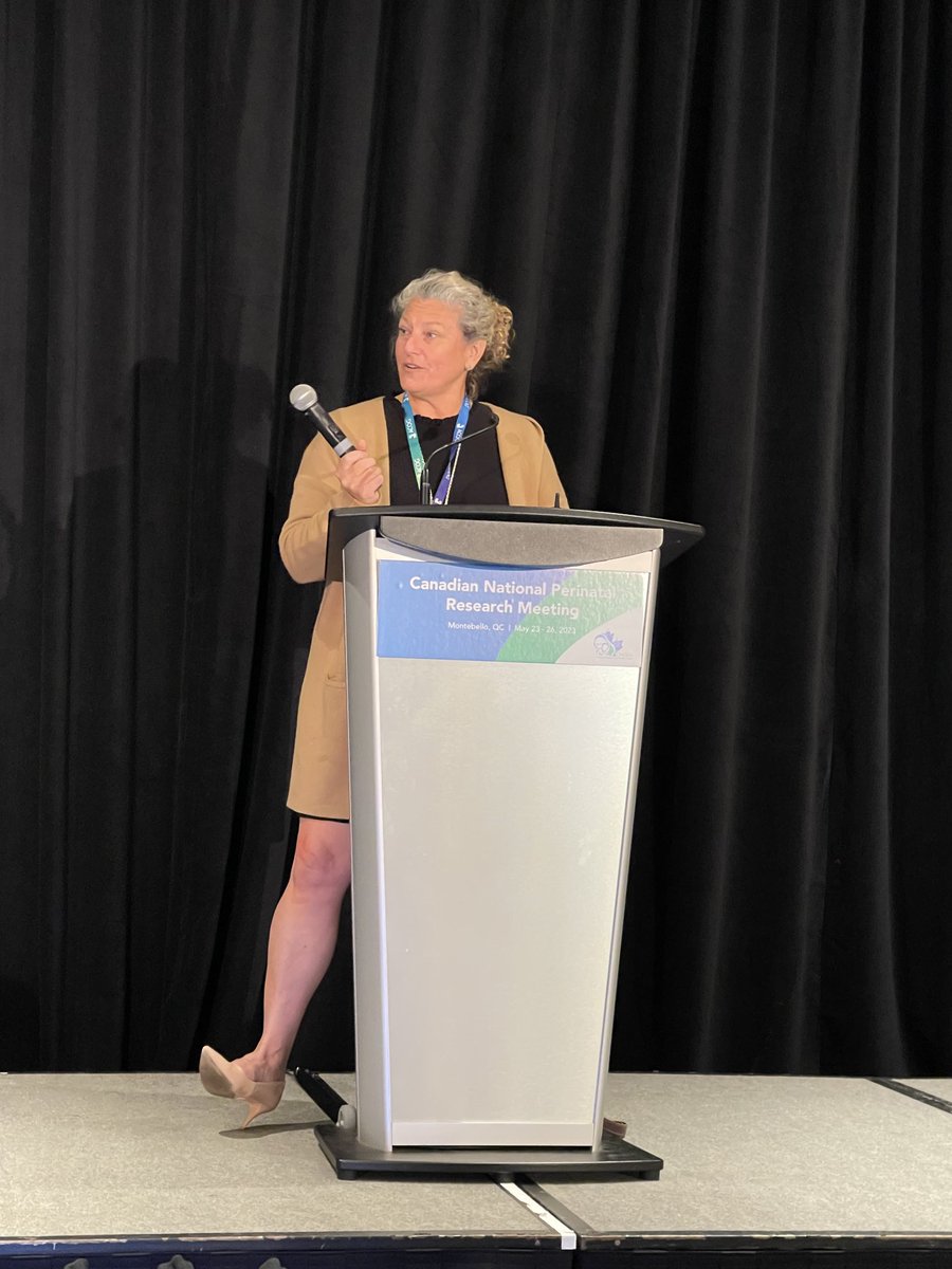 Our chief scientific officer presenting our great program on preventing maternal mortality at the  CNPRM annual meeting . Did you know that more than 1000 women died while pregnant or post-partum in Canada? We can prevent 60-80%. Let’s do it!          #SOGC  #CNPRM
