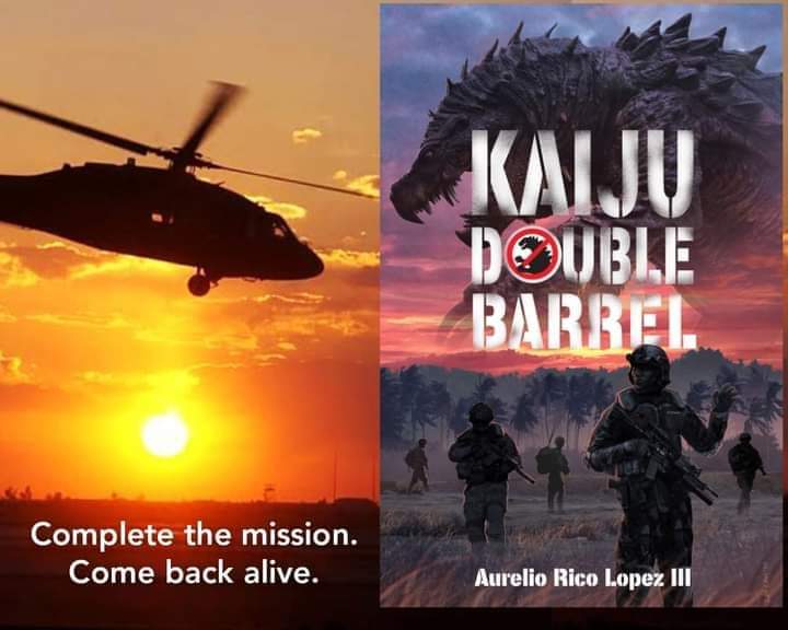 @africanraingod KAIJU DOUBLE BARREL

amazon.com/gp/aw/d/B088Q4…

Some missions are bigger than others.

*As an added bonus, this novelette includes two short zombie tales from the author - 'On Earth As It Is' and 'Place Your Bets'!

#KaijuFiction
#IndieAuthor
#WildHuntPress
#Kaiju
#IndiePress