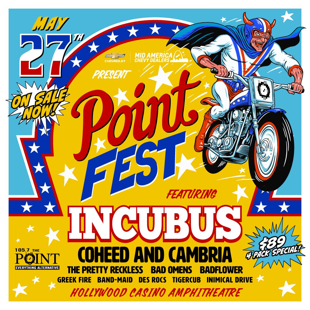 105.7 The Point on Twitter "This Saturday!!! POINTFEST is back