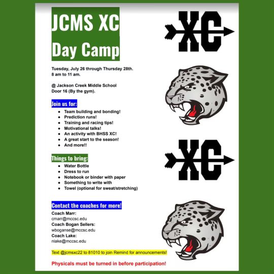 Jackson Creek Middle School tweet media