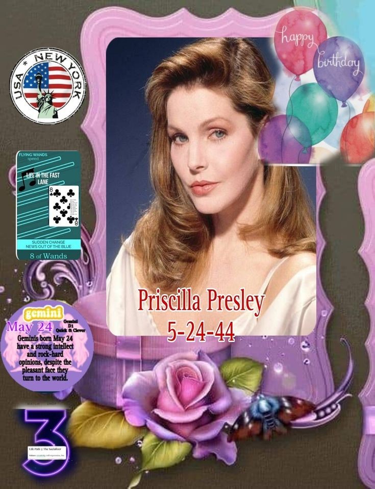 Happy 78th Birthday, Priscilla Presley    