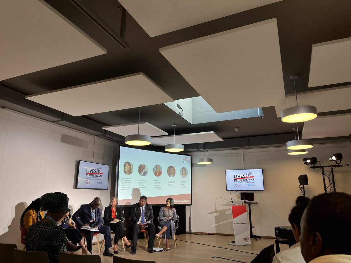 Third #LivesintheBalance series event highlights the recent data from the #BornTooSoon report 👉 borntoosoonaction.org
Preterm birth is flatlining, hindering human potential &amp; country progress. We need intersectoral action to address preterm birth!