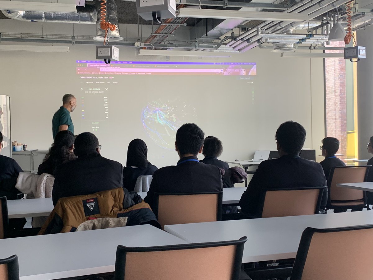 SiddiquiEdu's tweet image. Back home after an amazing day supporting the #cyberexplorers team with the first ever CyberCon event. Big thank you to the presenters who provided loads of inspiring messages for the students about careers in Cyber. Thank you for hosting @MyBCU #cybercareers #careers #inspiring