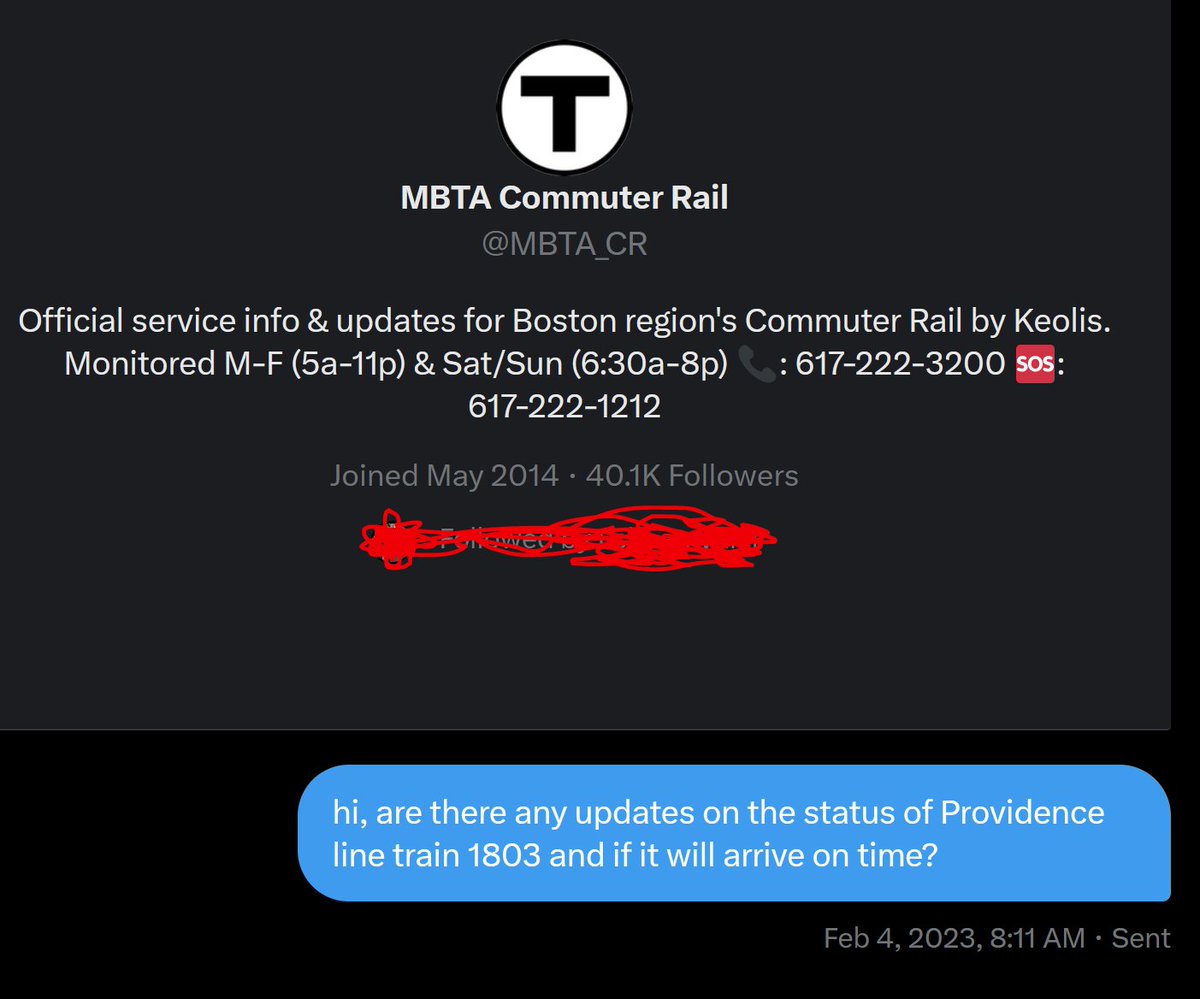 one year ago today: the MBTA completely ghosted us