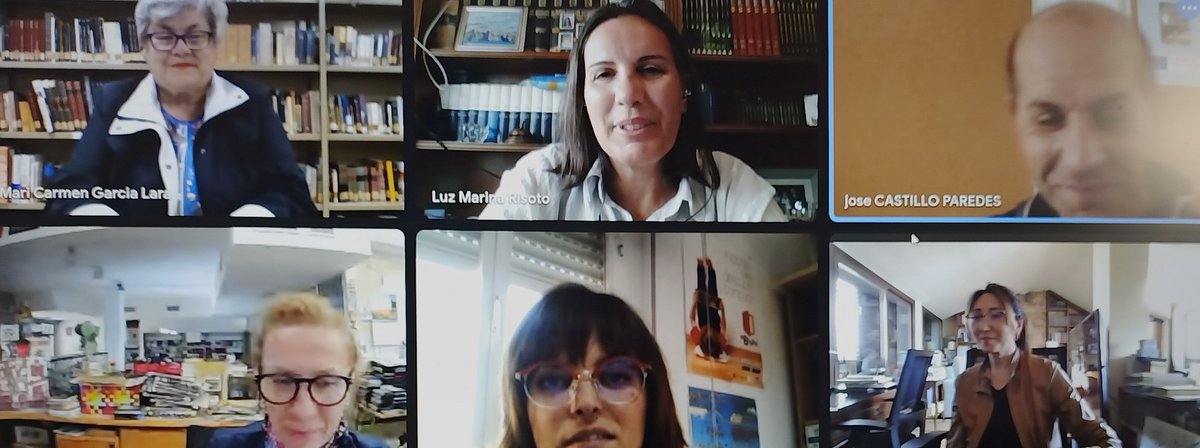 anarealduro's tweet photo. 📢 Hoy reunión Grupo de Trabajo de Análisis y Prospectiva de las Btcas en Andalucía, @asociacionbibli trabajando desde 2013
por la profesión.
#Bibliotecas 
#Estadisticas 
#Diagnósticos 
#Andalucia https://t.co/FT3ZWZJ3LC