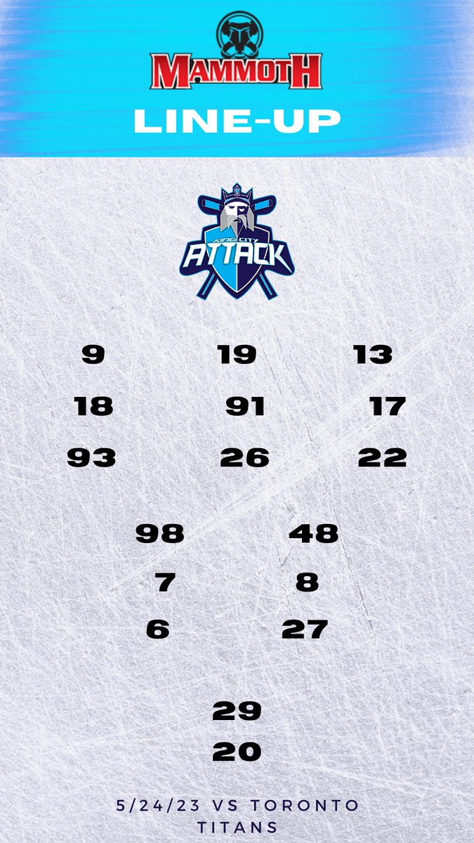 Lineup x <a href="/GetMammoth/">Mammoth Supplements</a>