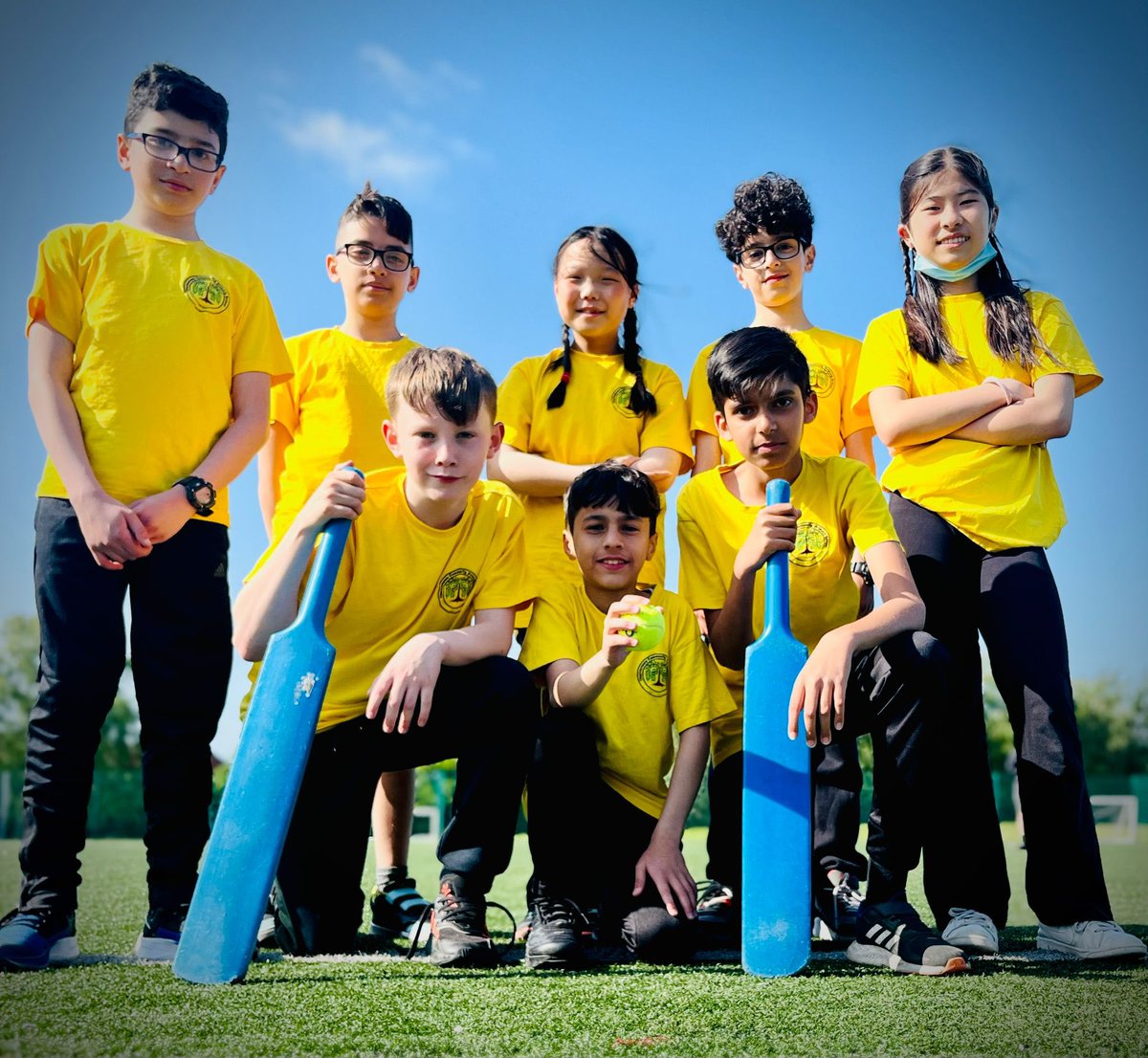 Had a blast at the cricket tournament tonight at Cedar Mount. Plenty of 4s and 6s scored. @mcrschoolsPE 🏏🏏🏏